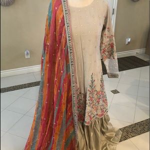 Maria B luxury collection gharara worn once